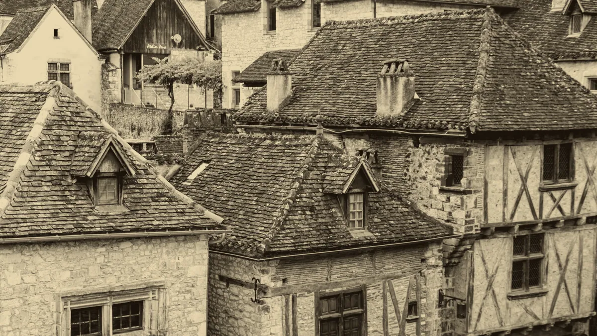 A medieval village, where new characters begin.